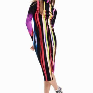 Desigual Lima Lacroix Multi-coloured Dress Size M by Christian Lacroix